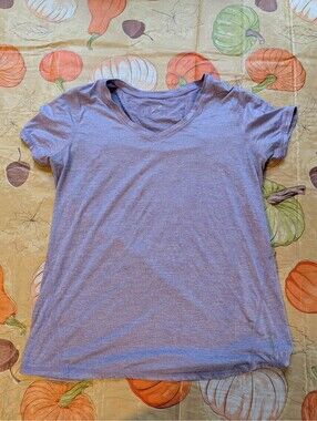 HEAD Lilac Purple Athletic Sweat-Repellent Top – Size Large